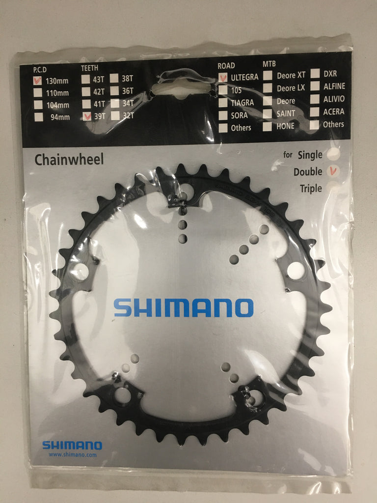 Priekšējais zobrats Shimano Ultegra 39T