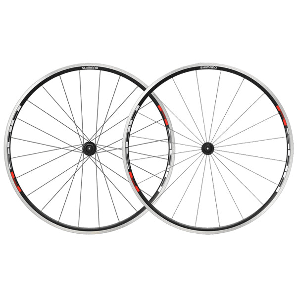 Šosejas ratu komplekts 10s Black/Red WH-R501 Clincher - RSPORT